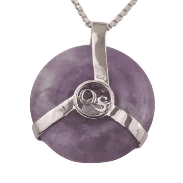 Amethyst Triskelion with Citrine - Image 2